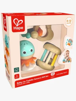 Babylegetøj|Hape Baby-to-Toddler Sensory Legesæt 3 Dele
