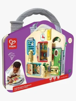 Spil & Puslespil|Hape Låsebræt