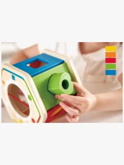 Hape Trælegetøj-Puttekasse Farve & Form