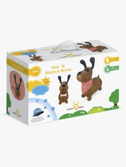 Udelegetøj|HappyBaby Happy Baby Hop 'N Bounce Bruno Hoppedyr Hund