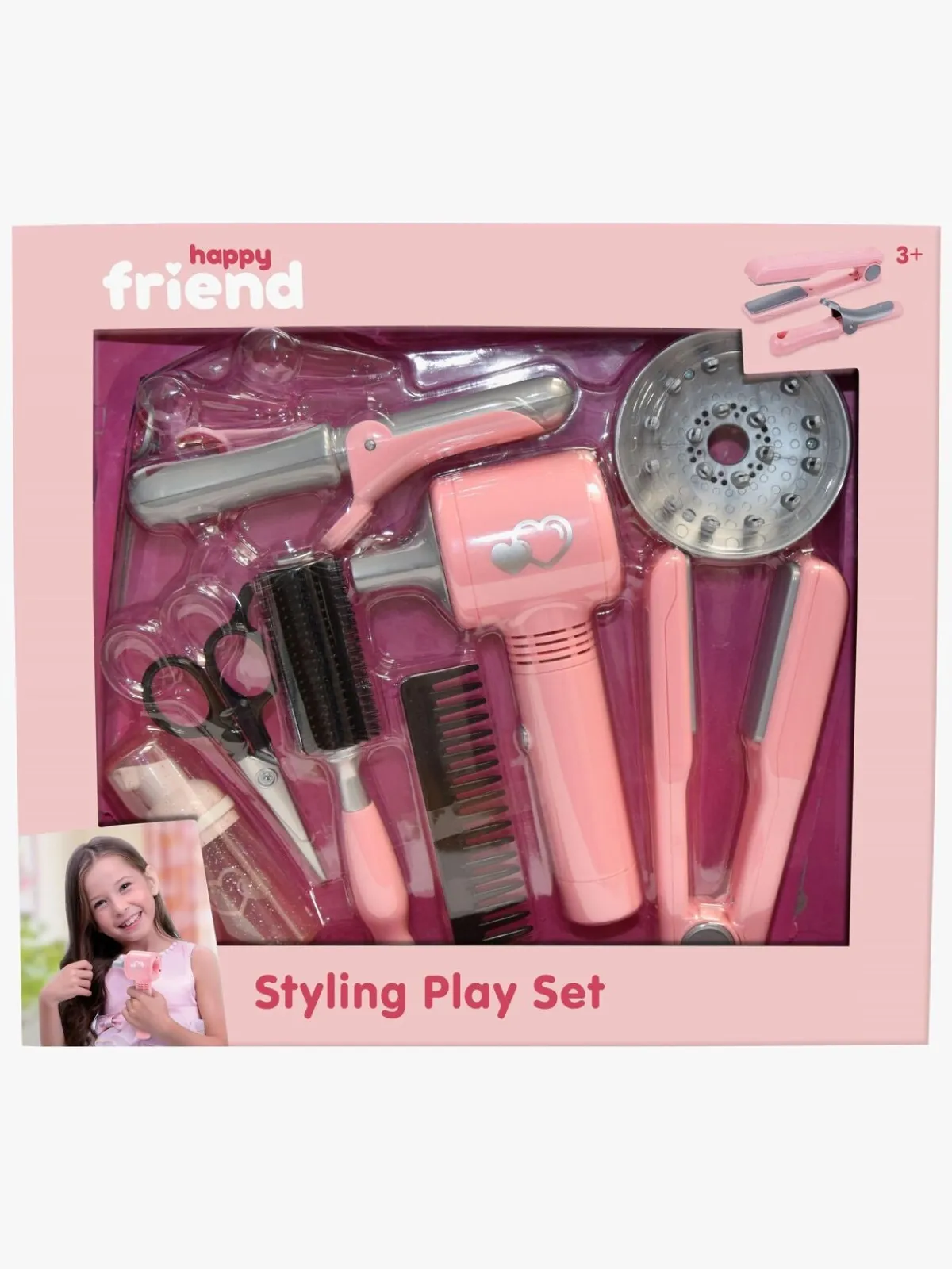 HappyFriend Rolleleg-Happy Friend Style Collection Hårstylingsæt