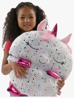 Dukker & Bamser|HappyNappers Happy Nappers Bamse & Sovepose Glitterenhjørning