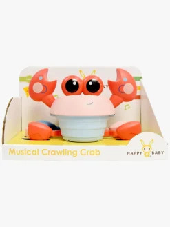 Interaktivt Legetøj|HappyBaby Musikalsk Krabbende Krabbe