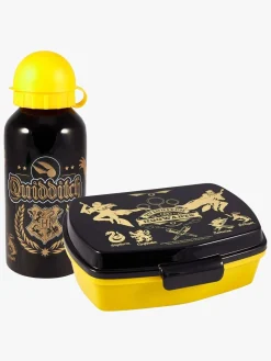 Spisetid|HarryPotter Harry Potter Quidditch Madkasse og Drikkedunk, Sort