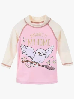 Børn HarryPotter Uv & Strand-Harry Potter UV-Trøje, Lyserød