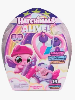Hatchimals Legetøjsfigurer-Alive Bestie Pool Party Legesæt