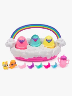 Legetøjsfigurer|Hatchimals Alive Neon Rainbow Opbevaringskurv