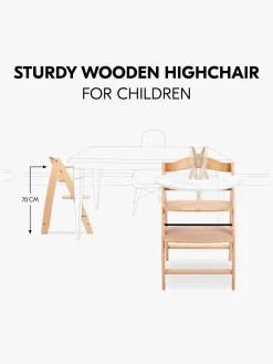 Højstole & Tilbehør|Hauck Arketa Højstol, Beech