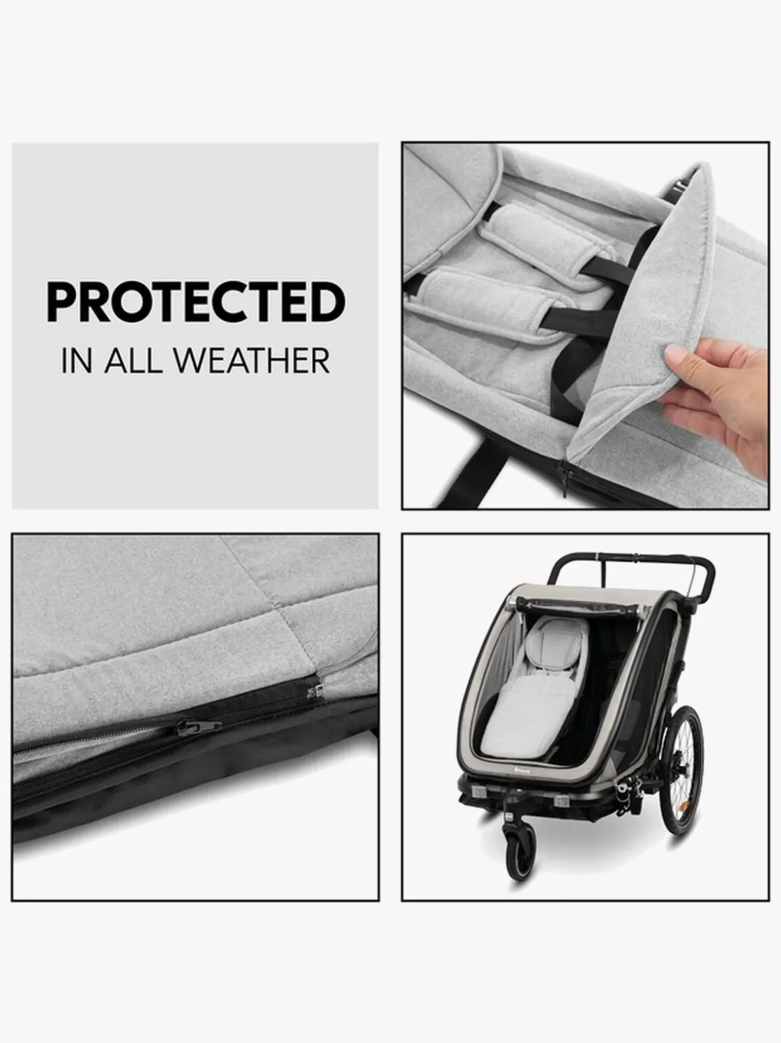 Vogntilbehør|Hauck Babyindlæg