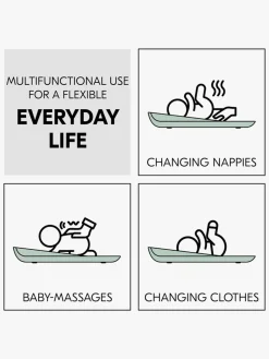 Pusleborde|Hauck Change N Clean Puslepude, Sage Grøn