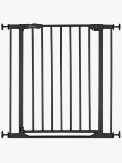 Sikkerhed|Hauck Clear Step 2 Sikkerhedsgitter, Black Sort