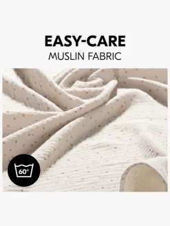 Stofbleer, Nusseklude & Babytæpper|Hauck Cuddle N Clean Tæppe/ Stofble i Musselin 3-pak, Sage/Beige/Dots/Cork Grøn/Lyserød/Beige