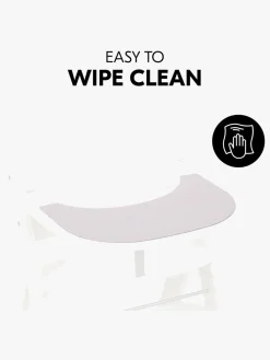 Højstole & Tilbehør|Hauck Dækkeserviet til Højstolsbakke, Beige Speckle Grå