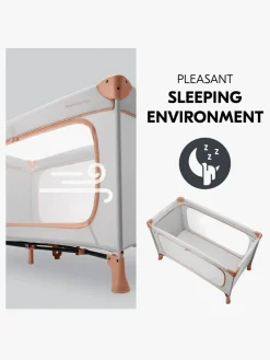 Børn Hauck Børnesenge & Tilbehør-Dream N Play Plus Weekendseng, Dusty Cork