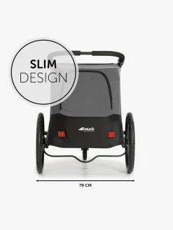 Hauck Aktivitetsvogne-Dryk Duo Cykelanhænger, Grey