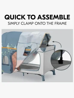 Børn Hauck Børnesenge & Tilbehør-Legetelt til Rejseseng, Palace