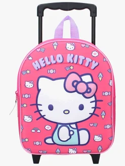 Tasker|HelloKitty Hello Kitty 3D Trolley Rygsæk Another Dimension, Pink