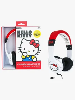 Elektronik & Media|OTLTechnologies Hello Kitty Høretelefoner med Ører 85dB Rød/Hvid