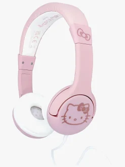 OTLTechnologies Elektronik & Media-Hello Kitty Høretelefoner med Ører 85dB, Rose