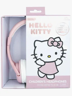 OTLTechnologies Elektronik & Media-Hello Kitty Høretelefoner med Ører 85dB, Rose