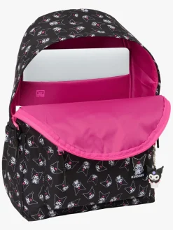 Tasker|HelloKitty Hello Kitty Kuromi Laptop Rygsæk 17L, Sort