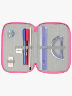 Kreativt Legetøj|HelloKitty Hello Kitty Kuromi Penalhus med 3 Rum, Lyserød/sort