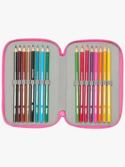 Kreativt Legetøj|HelloKitty Hello Kitty Kuromi Penalhus med 3 Rum, Lyserød/sort