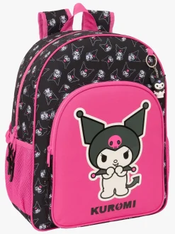 Børn HelloKitty Tasker-Hello Kitty Kuromi Rygsæk 19L, Lyserød/sort