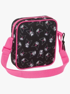 Tasker|HelloKitty Hello Kitty Kuromi Skuldertaske, Lyserød/sort