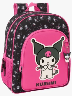 Tasker|HelloKitty Hello Kitty Kuromi Small Rygsæk 15L, Lyserød/sort