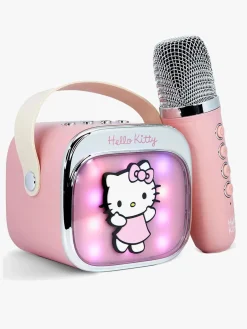 Elektronik & Media|OTLTechnologies Hello Kitty Popsing Karaokesæt med LED-lys Lyserød