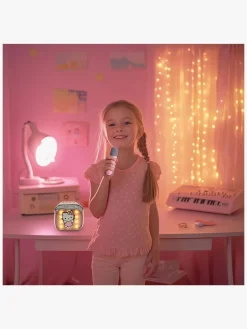 Elektronik & Media|OTLTechnologies Hello Kitty Popsing Karaokesæt med LED-lys Lyserød
