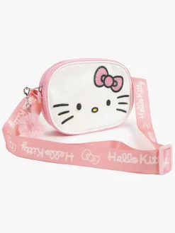 Tasker|HelloKitty Hello Kitty Skuldertaske, Lyserød/Hvid