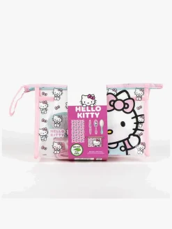 Børn HelloKitty Tasker-Hello Kitty Toilettaske Børste & Håndklæde
