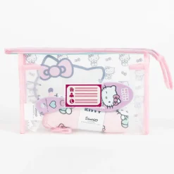 Børn HelloKitty Tasker-Hello Kitty Toilettaske Børste & Håndklæde