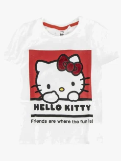 Overdele|HelloKitty Hello Kitty T-shirt, Hvid