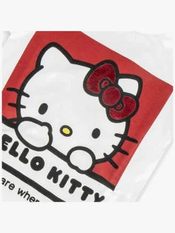 Overdele|HelloKitty Hello Kitty T-shirt, Hvid