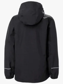 Regntøj|HellyHansen Helly Hansen JR Juell Regnjakke, Black