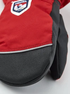 Tilbehør|Vintertøj|Hestra Akka JR Vanter, Rød