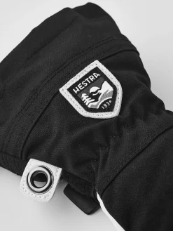 Tilbehør|Vintertøj|Hestra Army Leather Heli Ski Handsker, Sort