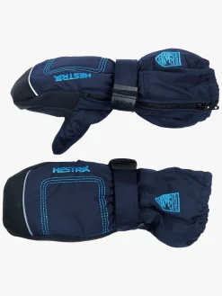 Tilbehør|Hestra Baby Zip Long Vanter, Marineblå