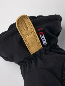 Tilbehør|Vintertøj|Hestra Czone Pluto JR Handsker, Black