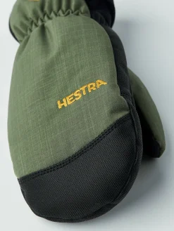 Børn Hestra Tilbehør|Vintertøj-Ferox Primaloft Vanter, Grønne