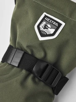 Tilbehør|Hestra Fjellvotten JR Vanter, Olive