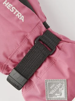 Tilbehør|Vintertøj|Hestra Gauntlet Czone JR Handsker, Fuchsia/Ivory