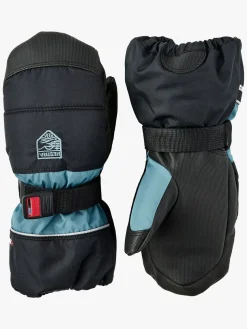 Tilbehør|Hestra Kids Czone Vanter, Black/Petrol