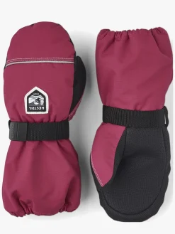 Tilbehør|Hestra Kid's Wool Terry Vanter, Fuchsia