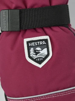 Tilbehør|Hestra Kid's Wool Terry Vanter, Fuchsia