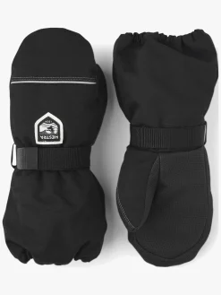 Tilbehør|Hestra Kid's Wool Terry Vanter, Sort