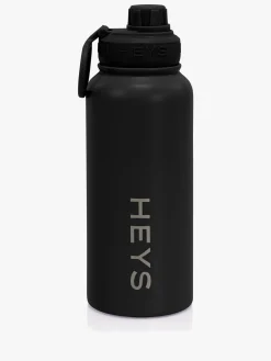 Heys Spisetid-Stål Drikkedunk 946ml, Black